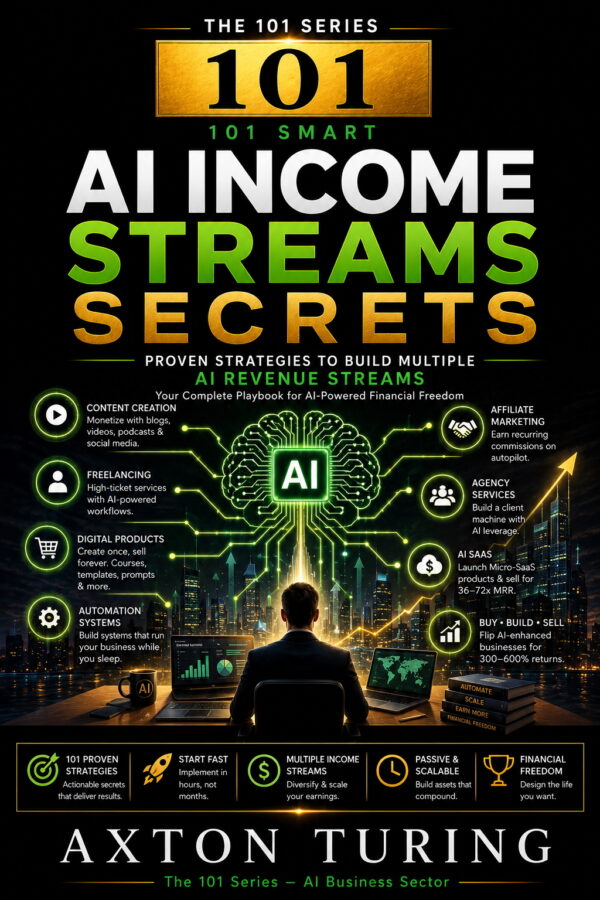 101 Smart AI Income Streams Secrets — Axton Turing