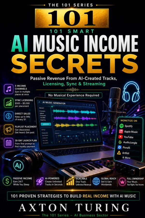 101 Smart AI Music Income Secrets — Axton Turing